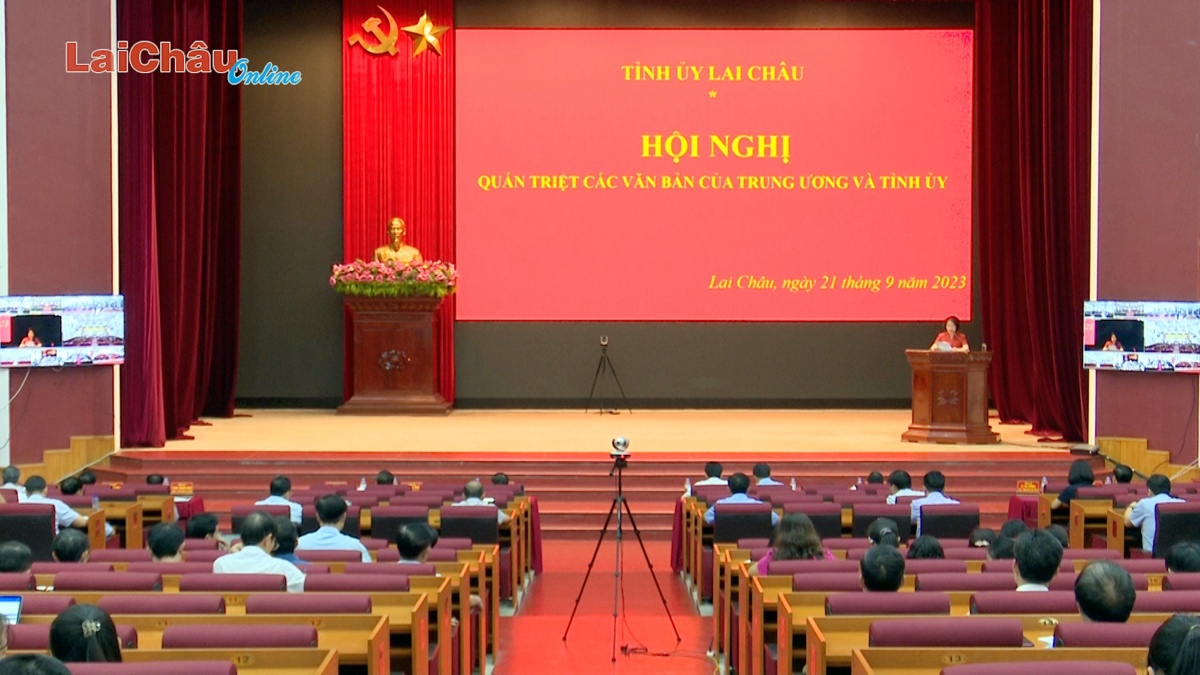 Hội nghị quán triệt các Văn bản của Trung ương và Tỉnh ủy