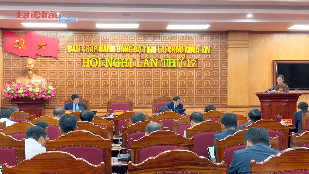 Hội nghị lần thứ 17, Ban Chấp hành Đảng bộ tỉnh khóa XIV, nhiệm kỳ 2020-2025