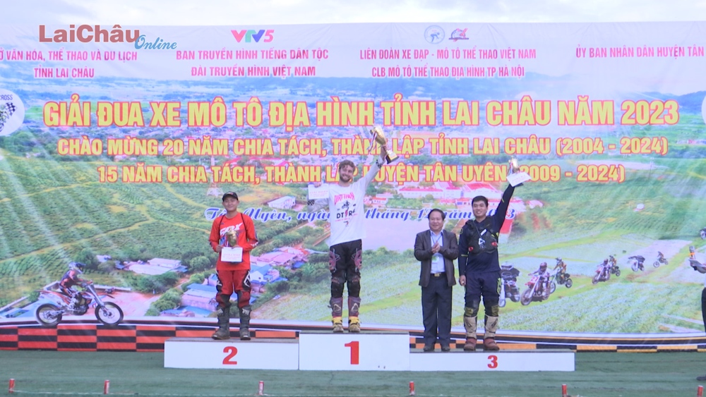 Giải đua mô tô địa hình tỉnh Lai Châu lần thứ I năm 2023