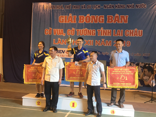 Giải bóng bàn - cờ vua - cờ tướng lần XII năm 2019