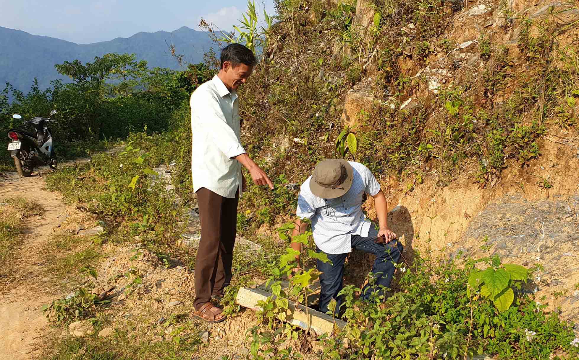 Công trình thủy lợi Huổi Ngô bỏ không do chưa có bãi tưới