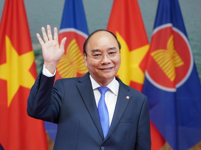 Thủ tướng Chính phủ nước Cộng hòa xã hội chủ nghĩa Việt Nam Nguyễn Xuân Phúc.