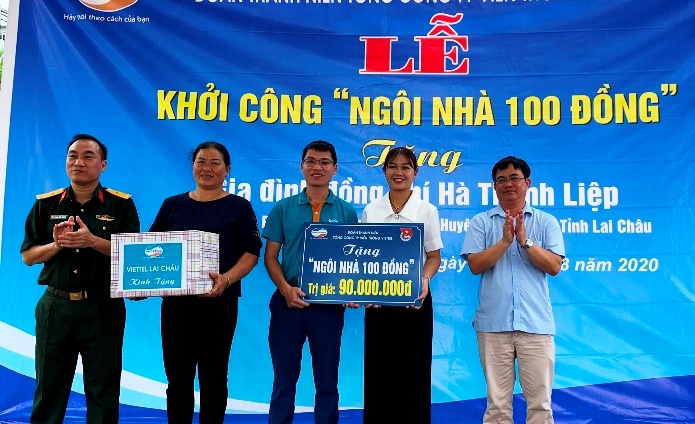 Viettel Lai Châu khởi công “Ngôi nhà 100 đồng”