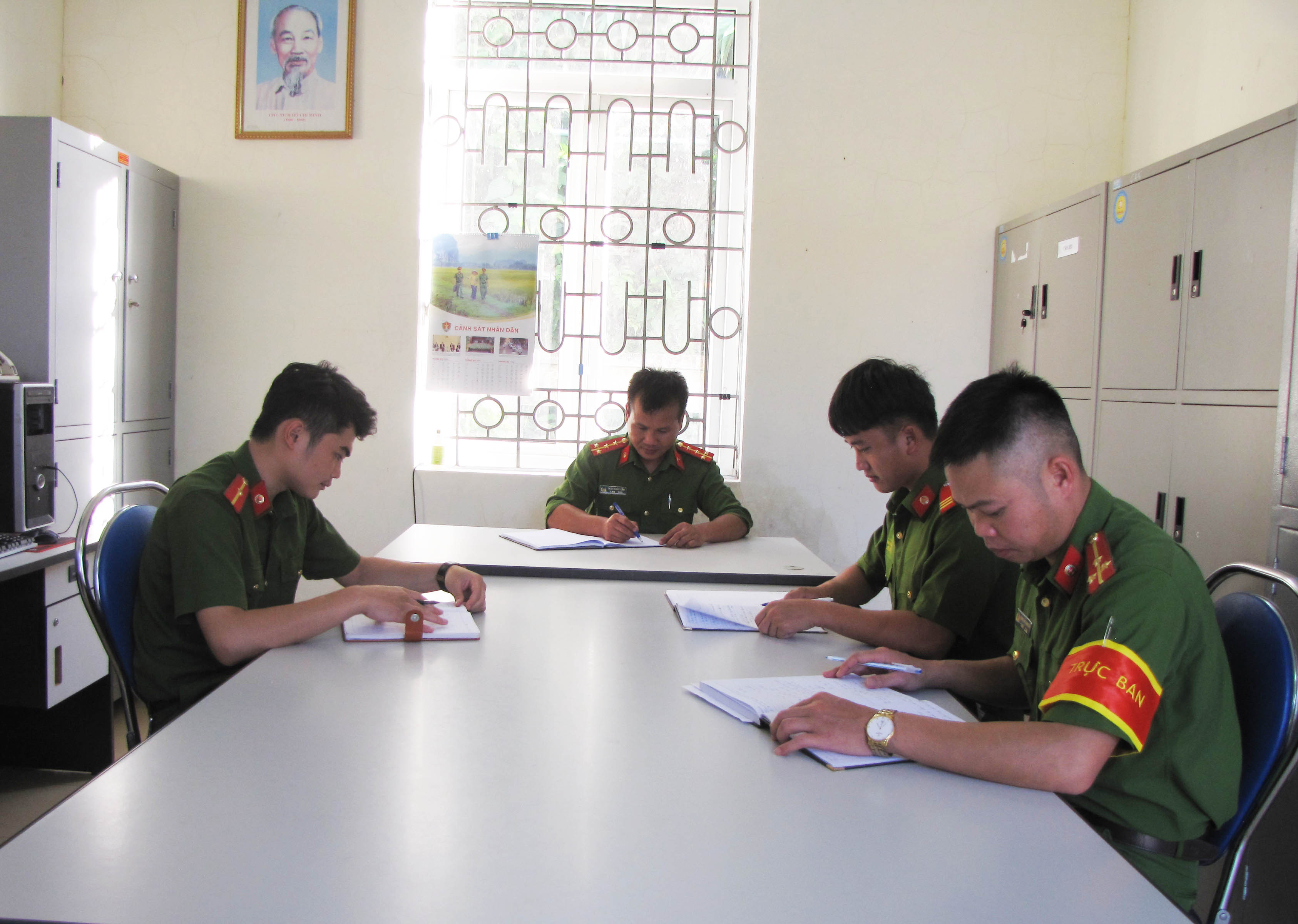 Công an xã Mường Mô (huyện Nậm Nhùn) triển khai nhiệm vụ đảm bảo ANTT