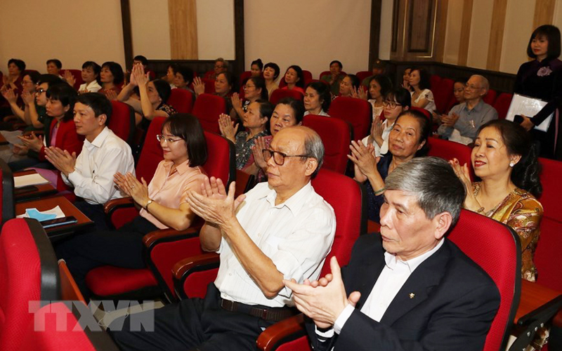 Tổng Bí thư, Chủ tịch nước Nguyễn Phú Trọng tại Hội nghị lấy ý kiến nhận xét và tín nhiệm cử tri nơi cư trú. (Ảnh: TTXVN)