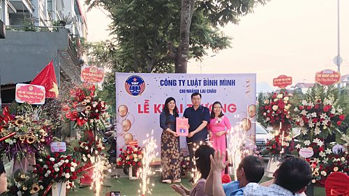 Khai trương Công ty Luật Bình Minh Chi nhánh Lai Châu