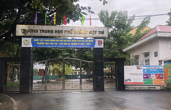 Phú Thọ cho học sinh tạm nghỉ học 1 tuần để phòng chống dịch Covid-19. Ảnh: Cổng TTĐT Phú Thọ 