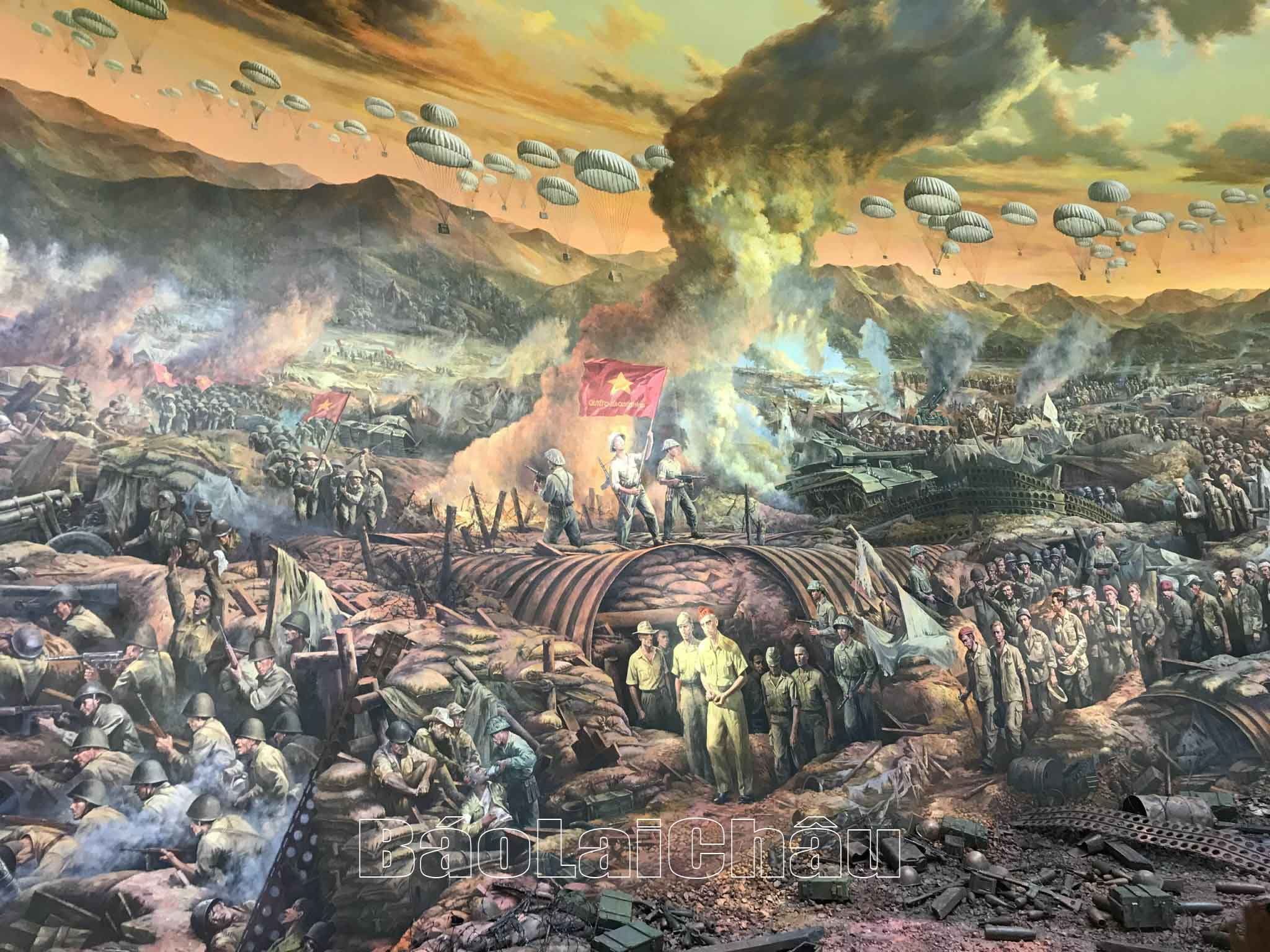 Bức tranh Panorama về Chiến thắng lịch sử Điện Biên Phủ là điểm nhấn tạo sức hút đặc biệt đối với du khách khi đến du lịch Điện Biên.