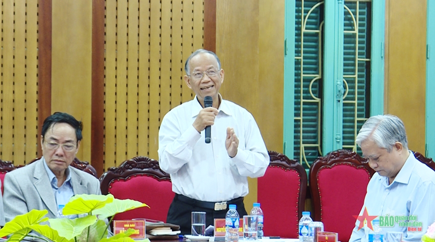 S Nguyễn Minh Phong, nguyên Phó vụ trưởng Vụ Tuyên truyền lý luận, Báo Nhân Dân. 