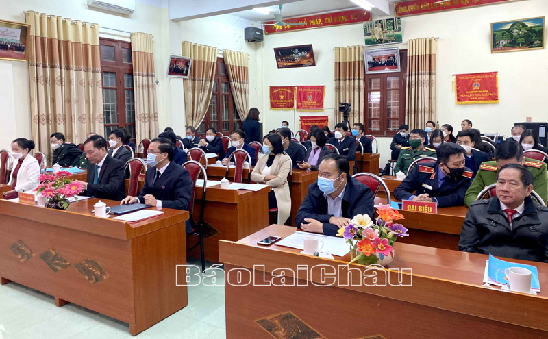 Quang cảnh Lễ  trao quyết định.