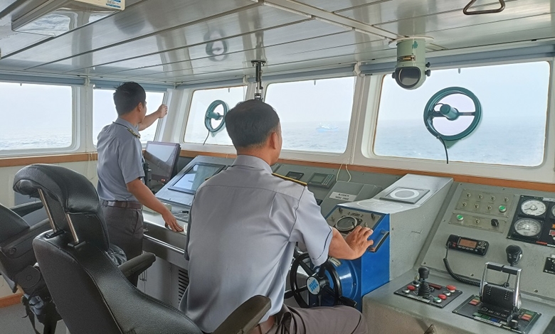  Công tác bảo đảm kỹ thuật, an toàn luôn được các tàu chú trọng.