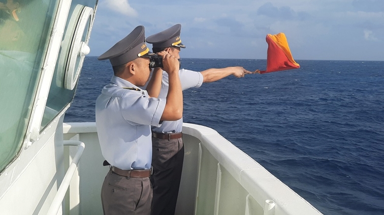  Các tàu của Chi đội Kiểm ngư số 4 rời cảng thực hiện nhiệm vụ ngay sau Tết Nguyên đán Quý Mão 2023.