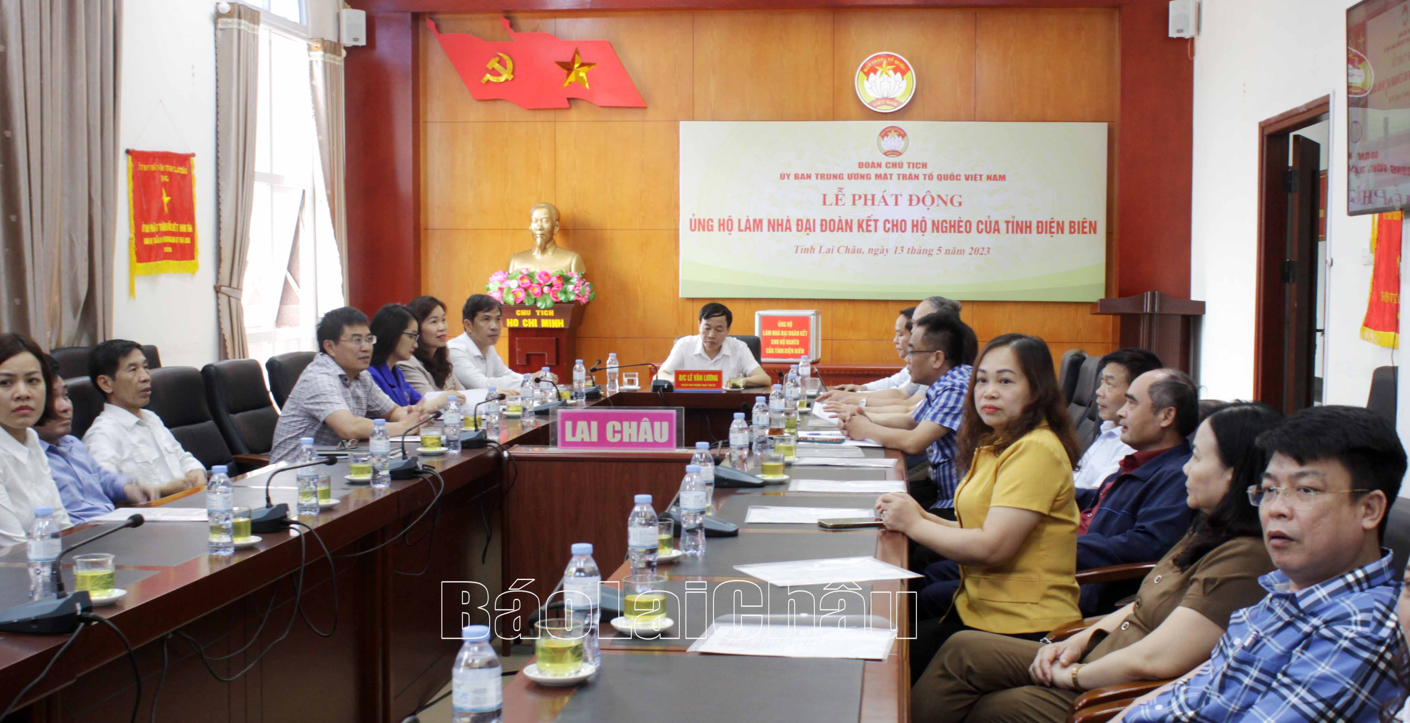 Quang cảnh Lễ phát động ở điểm cầu tỉnh.