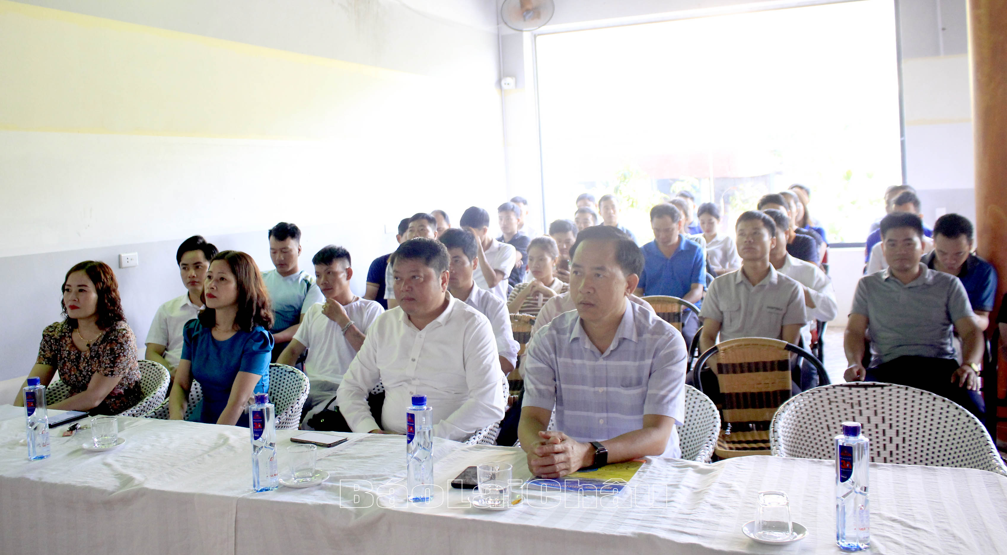 Quang cảnh khai mạc lớp bồi dưỡng. 