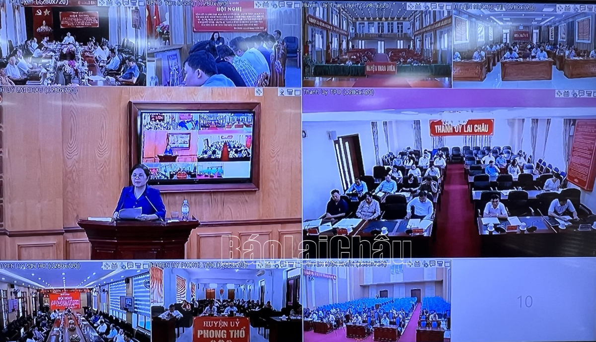 quang cảnh tại các điểm cầu