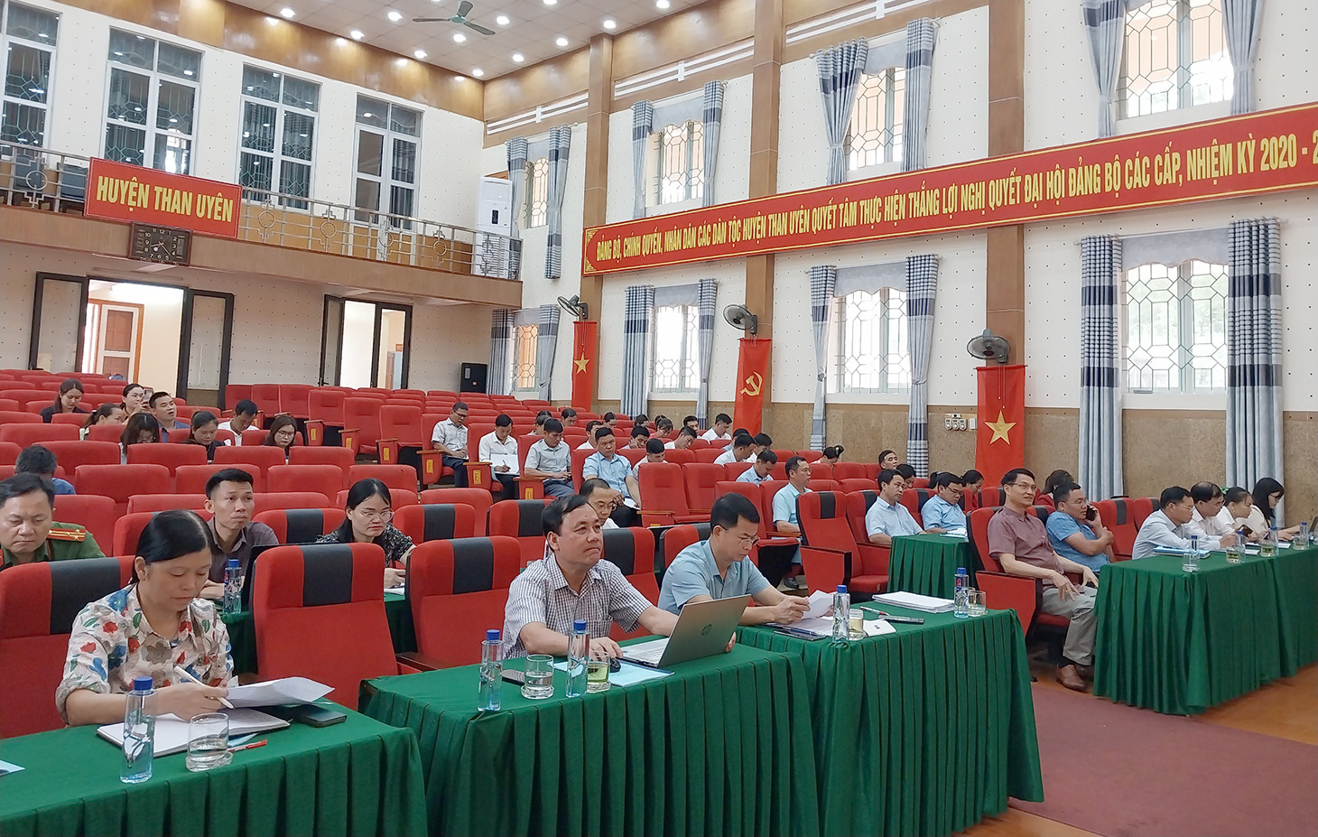 Quang cảnh lớp tập huấn.