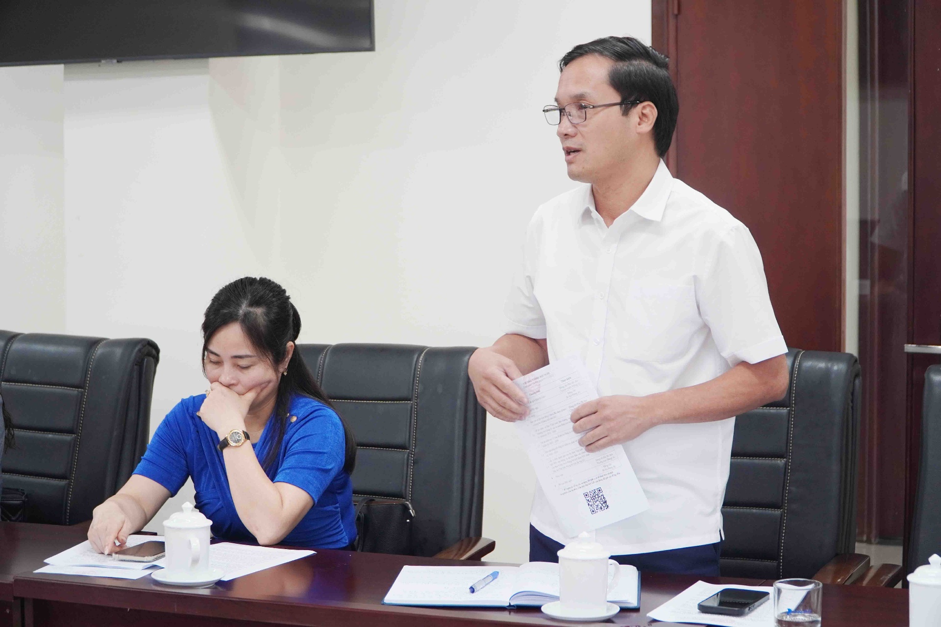 Lãnh đạo Toà án Nhân dân tỉnh phát biểu ý kiến