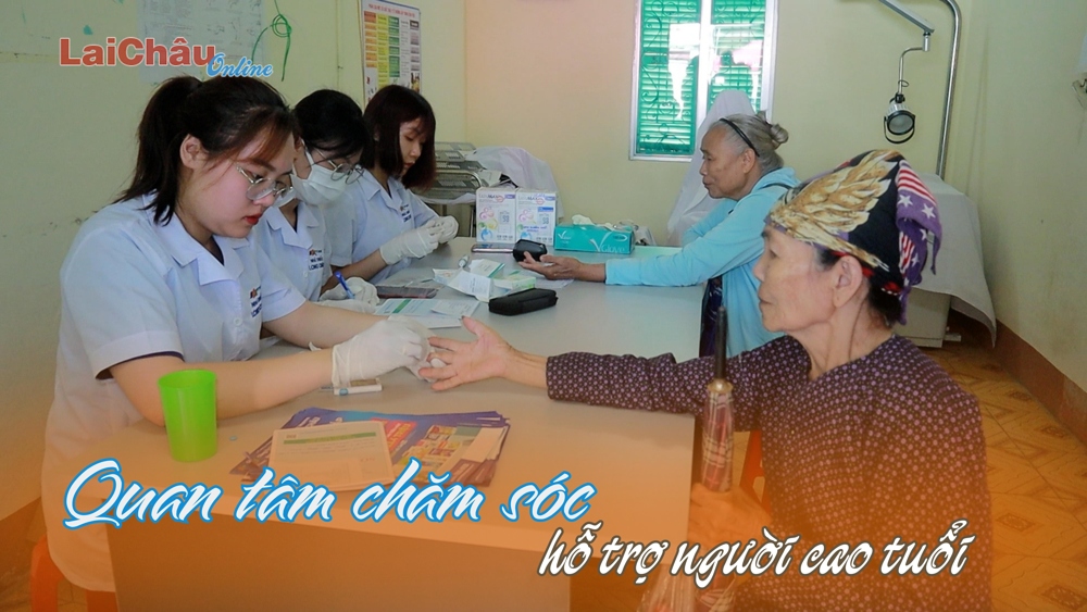 Quan tâm chăm sóc, hỗ trợ người cao tuổi
