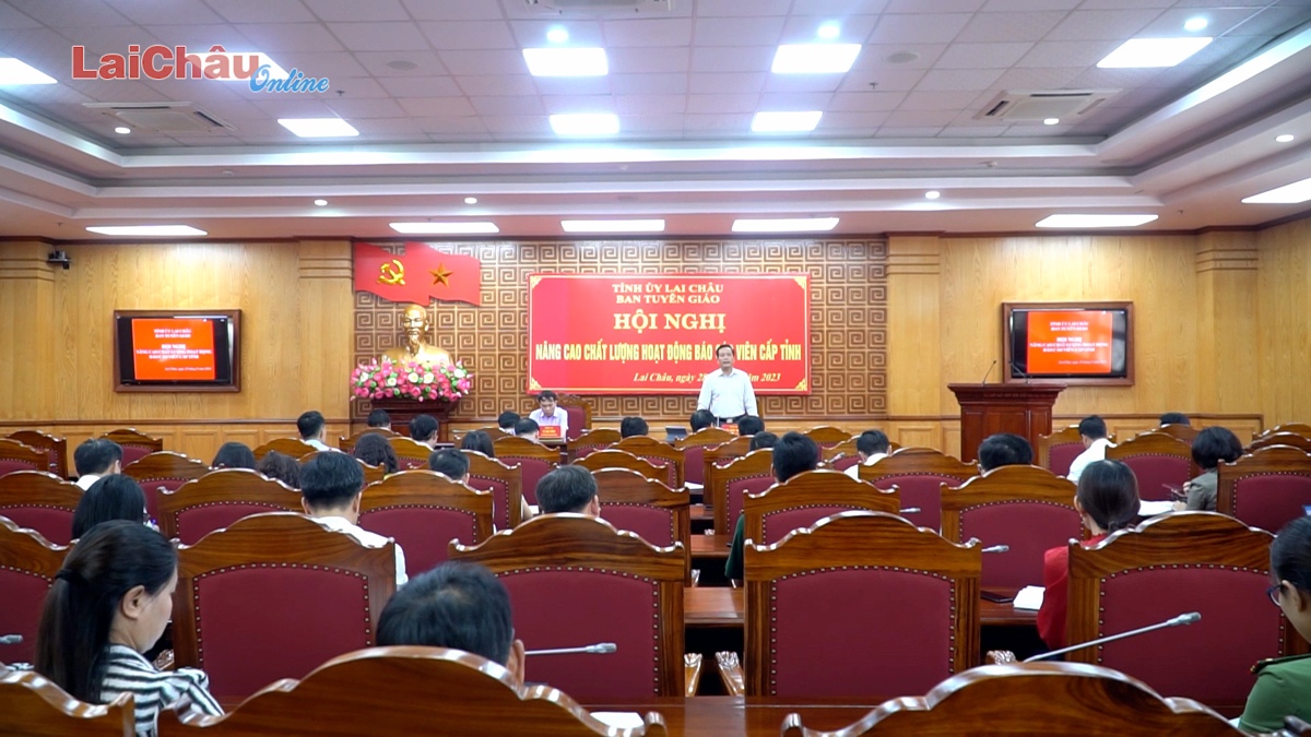 Hội nghị báo cáo viên cấp tỉnh tháng 9; Nâng cao chất lượng hoạt động báo cáo viên cấp tỉnh