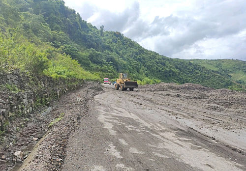  Sạt lở tại Km2+380 (Đường tỉnh 127)