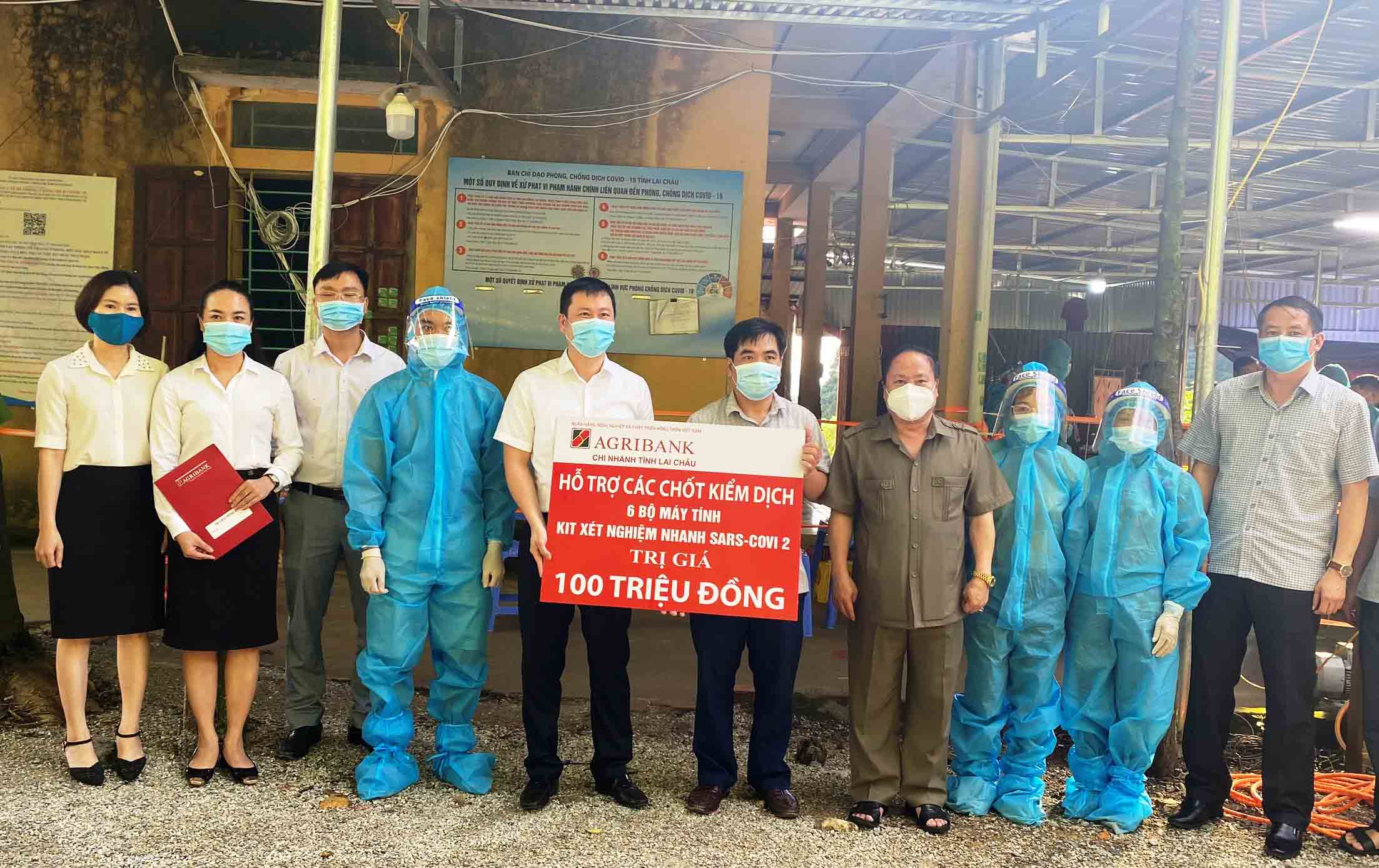Agribank Lai Châu: Tự nguyện không nhận 500 triệu đồng tiền hỗ trợ Covid-19