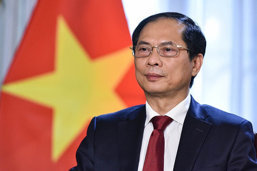 Bộ trưởng Bộ Ngoại giao Bùi Thanh Sơn. Ảnh: ĐỖ TRUNG 
