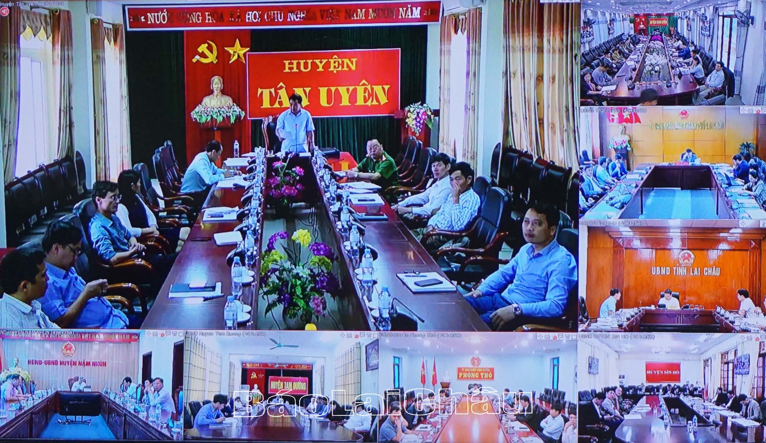 Lãnh đạo các huyện, thành phố đề xuất, kiến nghị.