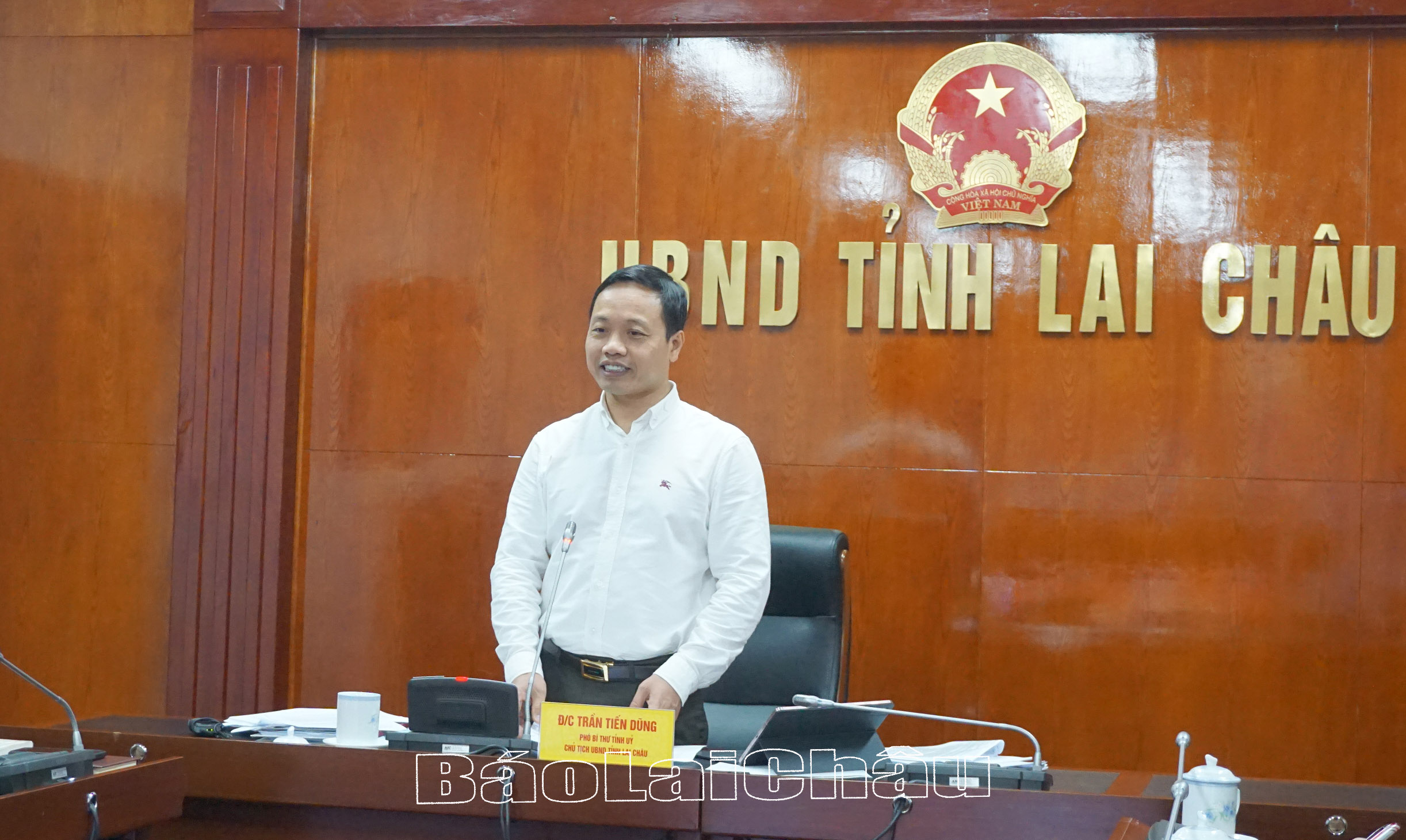 Đồng chí Trần Tiến Dũng phát biểu chỉ đạo Hội nghị.