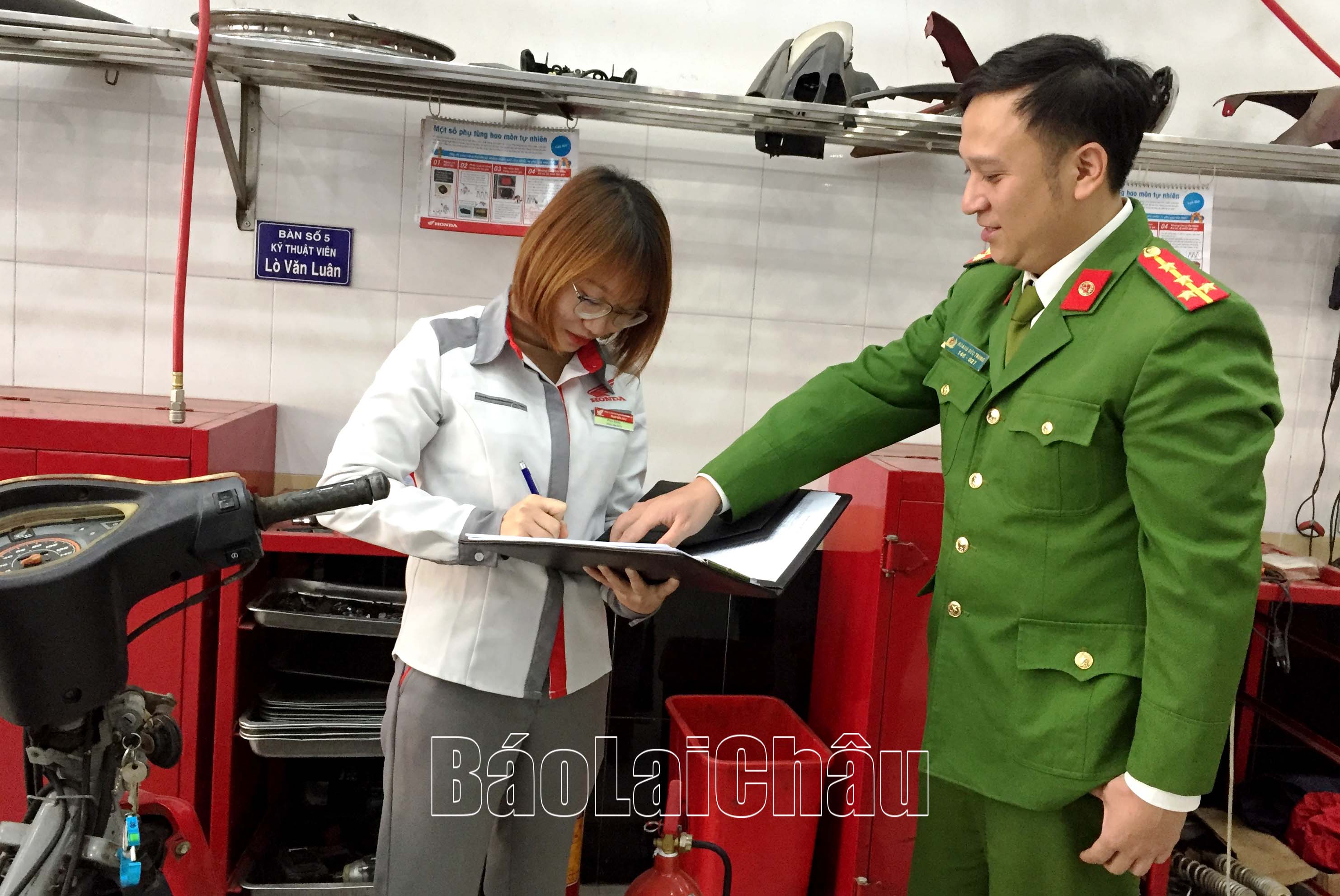 100% số hộ kinh doanh đều ký cam kết không để xảy ra cháy nổ. 