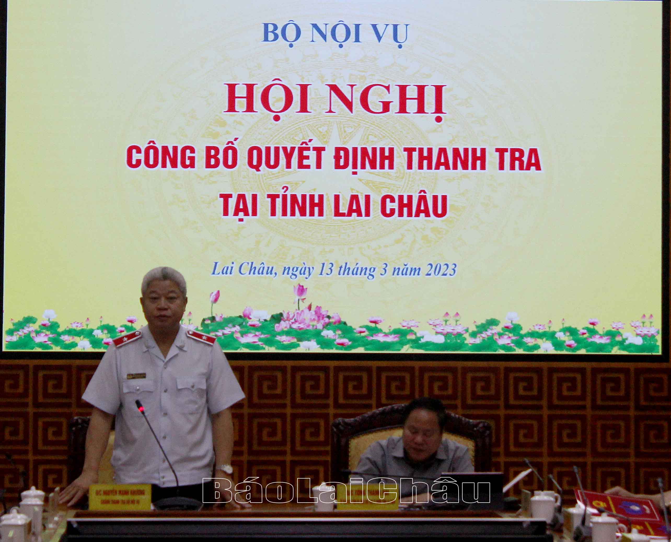 Đồng chí Nguyễn Mạnh Khương - Chánh Thanh tra Bộ Nội vụ