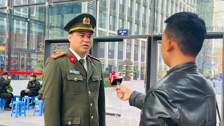  Trung tá Đồng Đức Vũ, Bí thư Đoàn Thanh niên Công an chia sẻ