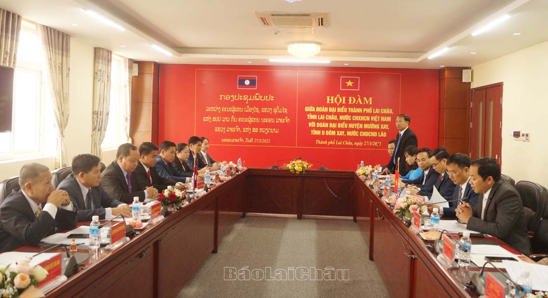 Quang cảnh buổi Hội đàm.