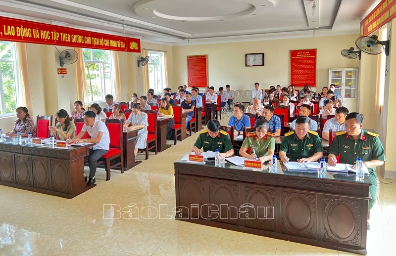 Quang cảnh lễ khai mạc.