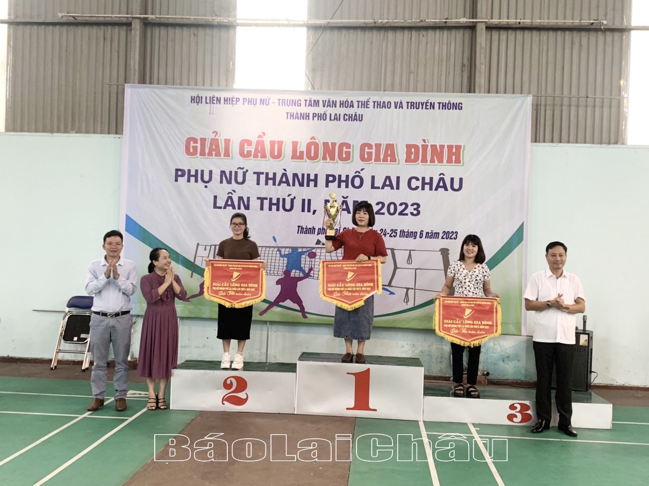 Kết thúc giải Ban Tổ chức đã trao tổng số 26 giải ở các nội dung thi đấu. Trong đó giải nhất toàn đoàn thuộc về phường Tân Phong, giải nhì toàn đoàn thuộc về Đoàn Kết, giải ba toàn đoàn phường Quyết Tiến.
