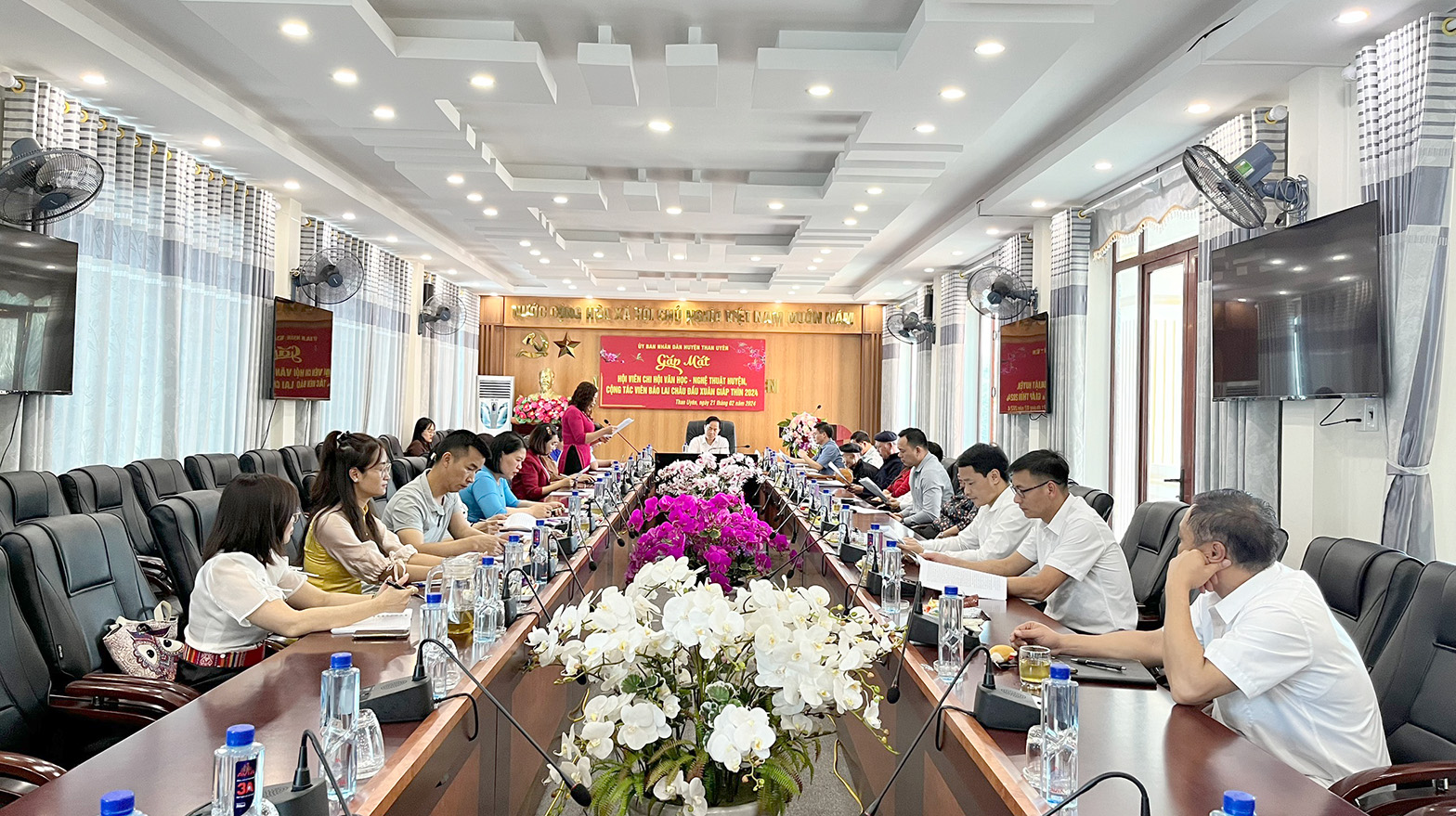 Quang cảnh buổi gặp mặt.